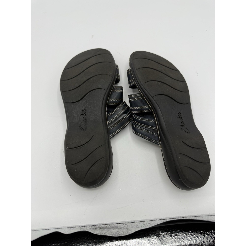 Clarks Leisa Cacti Q Sandals Women's 8 Leather Casual Beach Vacation Resort - Picture 5 of 6